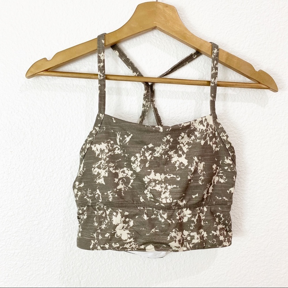 PrAna- Olive Green Sports Bra Size XS